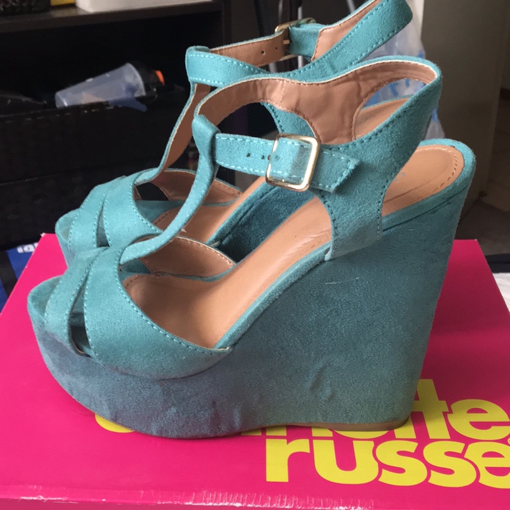 Wedged heels
